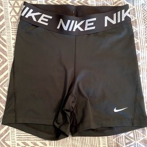 Nike Pro Dri-Fit active shorts.